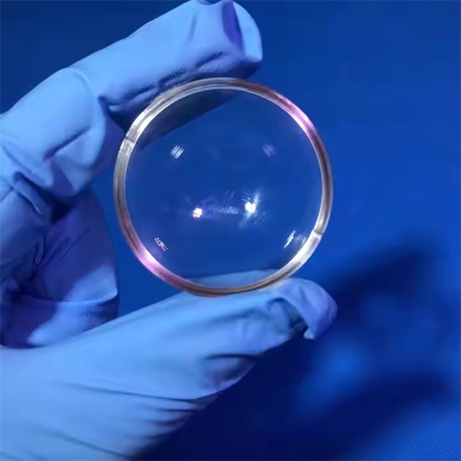 1-100 mm hochreine chemische Kuppelabdeckung aus optischem Quarztiegel