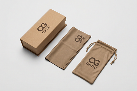 Marcos de gafas de metal personalizados, embalaje y accesorios, gafas de marca privada