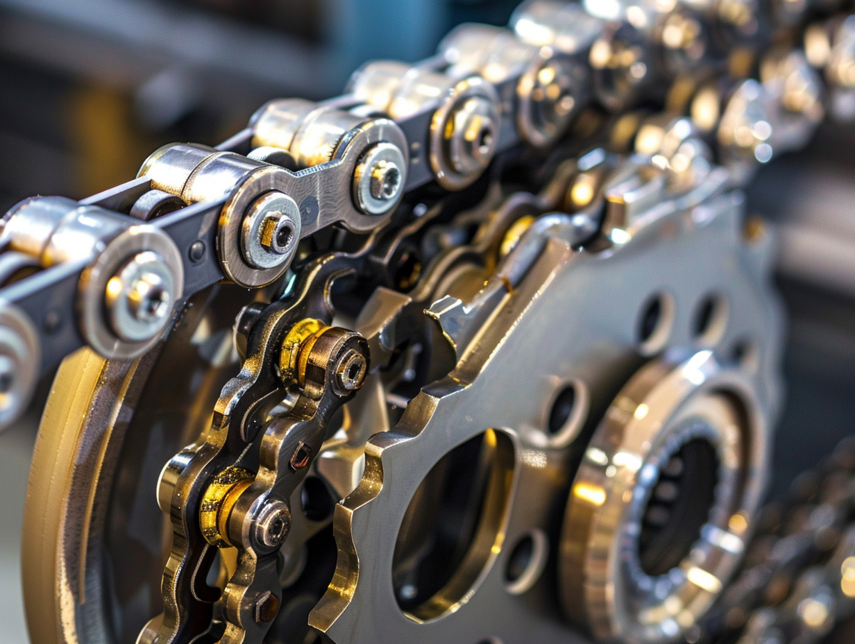 Chain at Sprocket sa Power Transmission