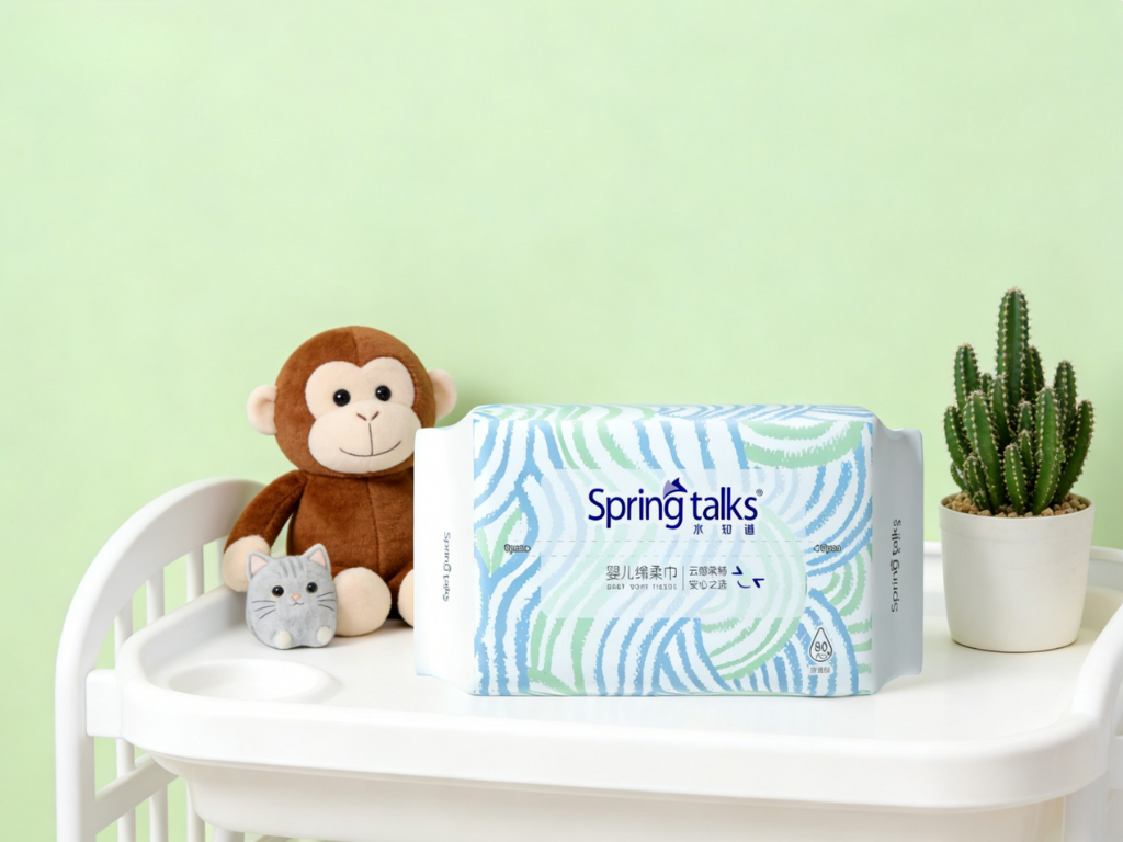 봄 이야기, 데일리 케어로 사용하는 아기 물티슈