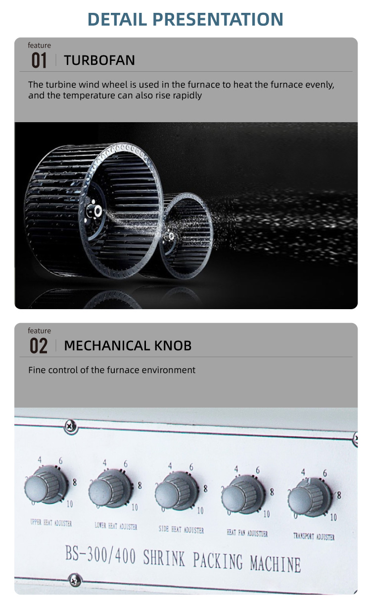 M&aacute;quina envasadora de t&uacute;nel termorretr&aacute;ctil