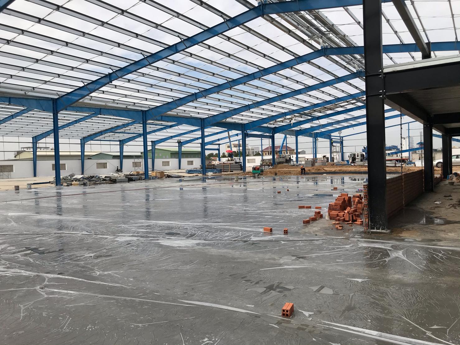structural steel warehouse