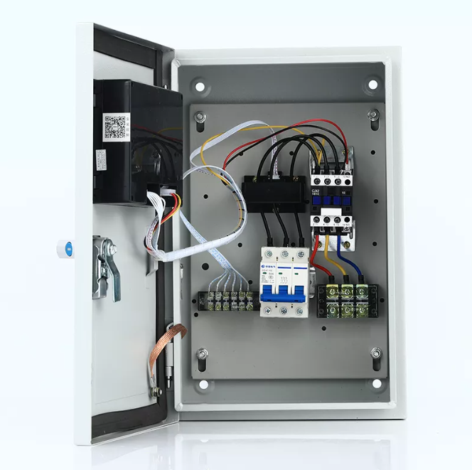 Contr&ocirc;leur de pompe &agrave; eau triphas&eacute; 4kw avec protection contre la marche &agrave; sec