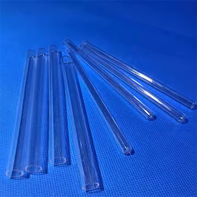 모든 규모의 실험실에서 사용되는 단일 종단 밀봉 석영 튜브에 대한 맞춤형 서비스