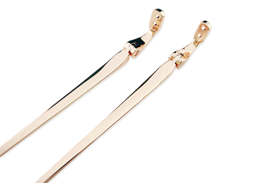 Pasador de aleación de latón/cobre para gafas.