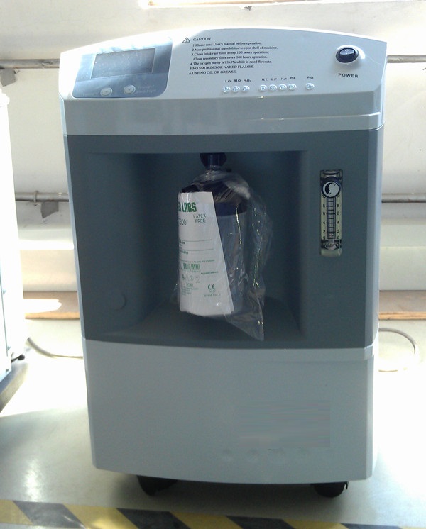 Concentrador de oxígeno portátil conveniente del generador médico del nuevo hogar de la enfermería de Jay-5 5L