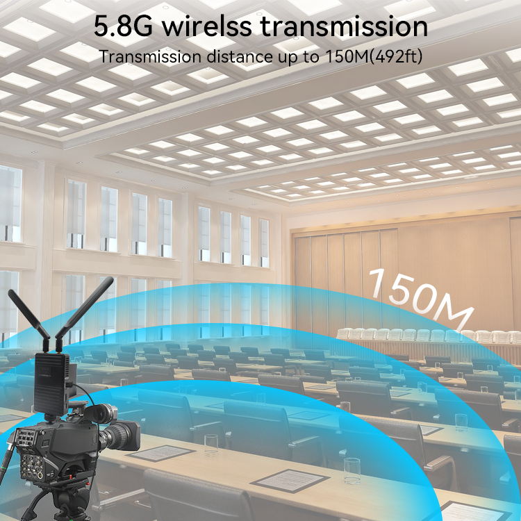 M-HW100 4K 5.8G オプション バッテリー ワイヤレス HD エクステンダー