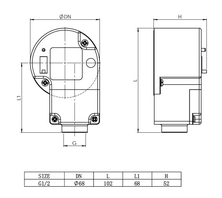 water flow switch technical