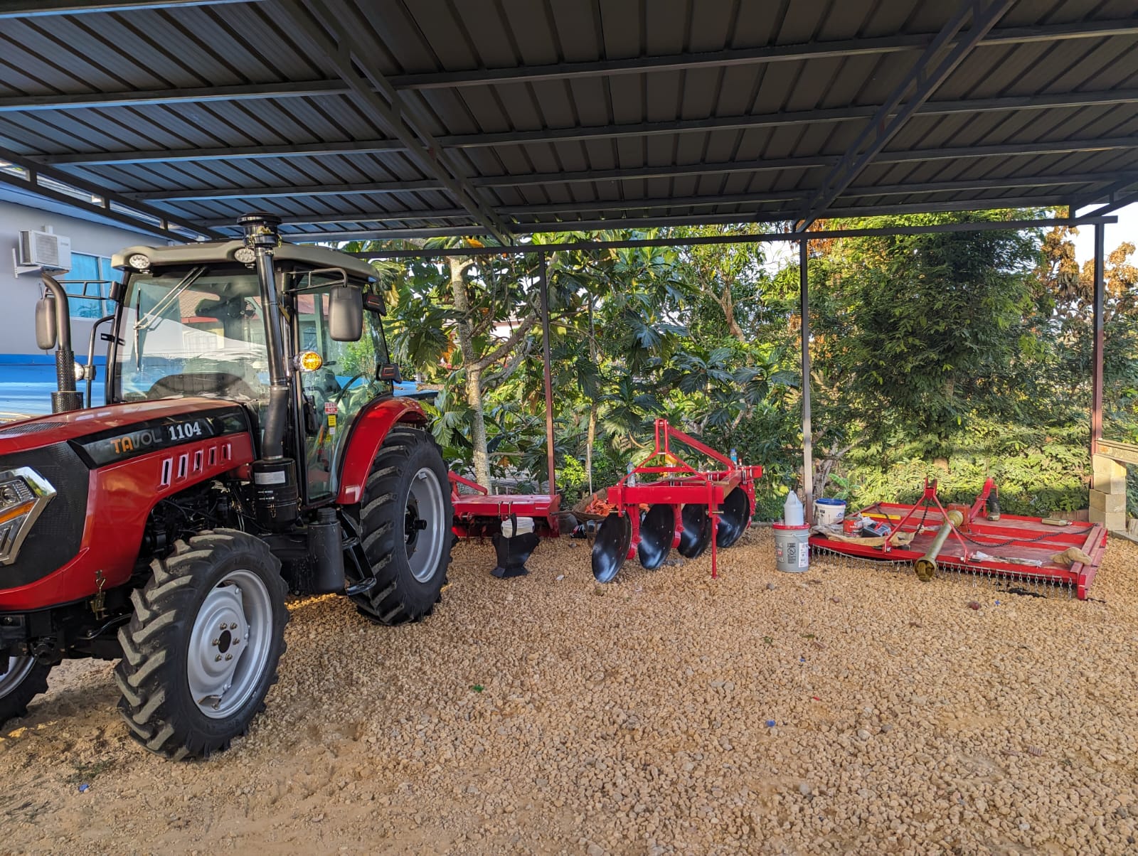 Tracteur agricole