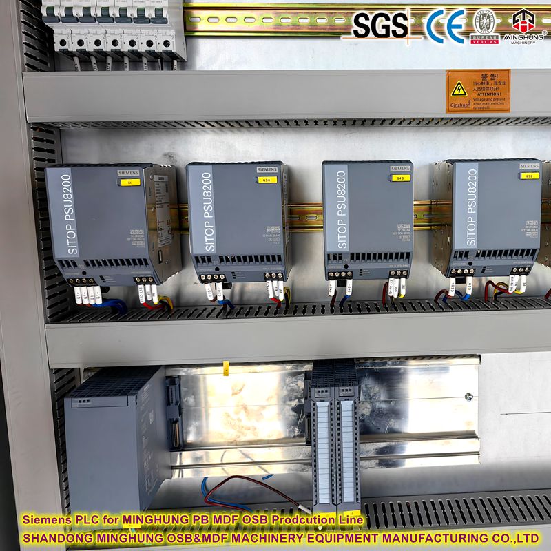 Siemens plc pour Minghung PB MDF OSB Prodcution Line
