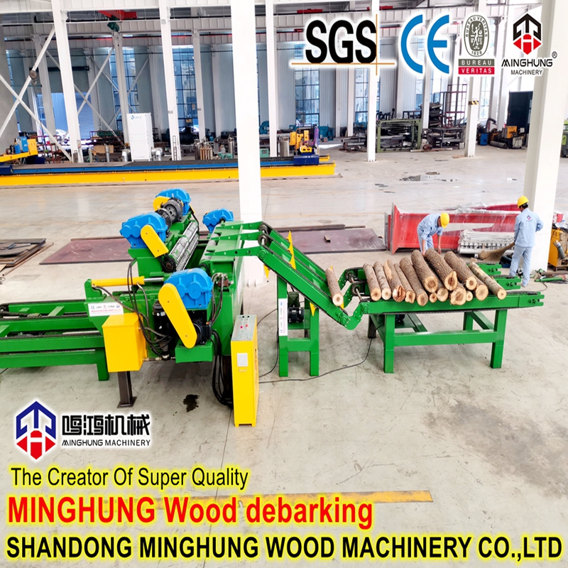 কাঠ debarking