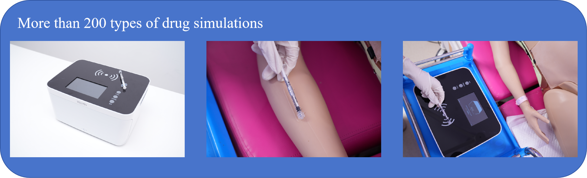 Un simulateur de naissance qui effectue des simulations physiologiques pour plus de 200 types de m&eacute;dicaments diff&eacute;rents