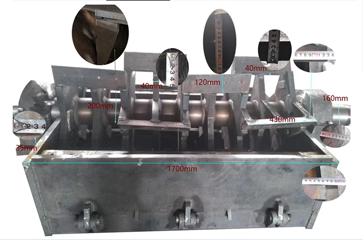 Demensioni i makin&euml;s Platic Crusher
