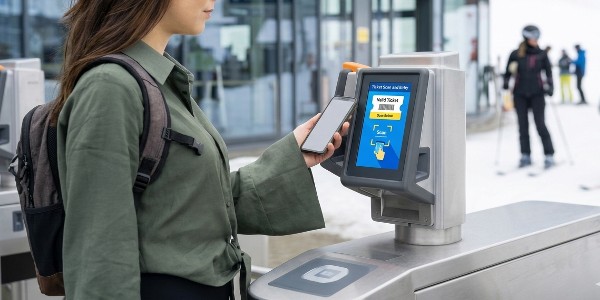 7” Access Control Gate Display Module