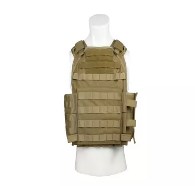 Camo Military MOLLE Tactical Plate Carrier Assault Vest