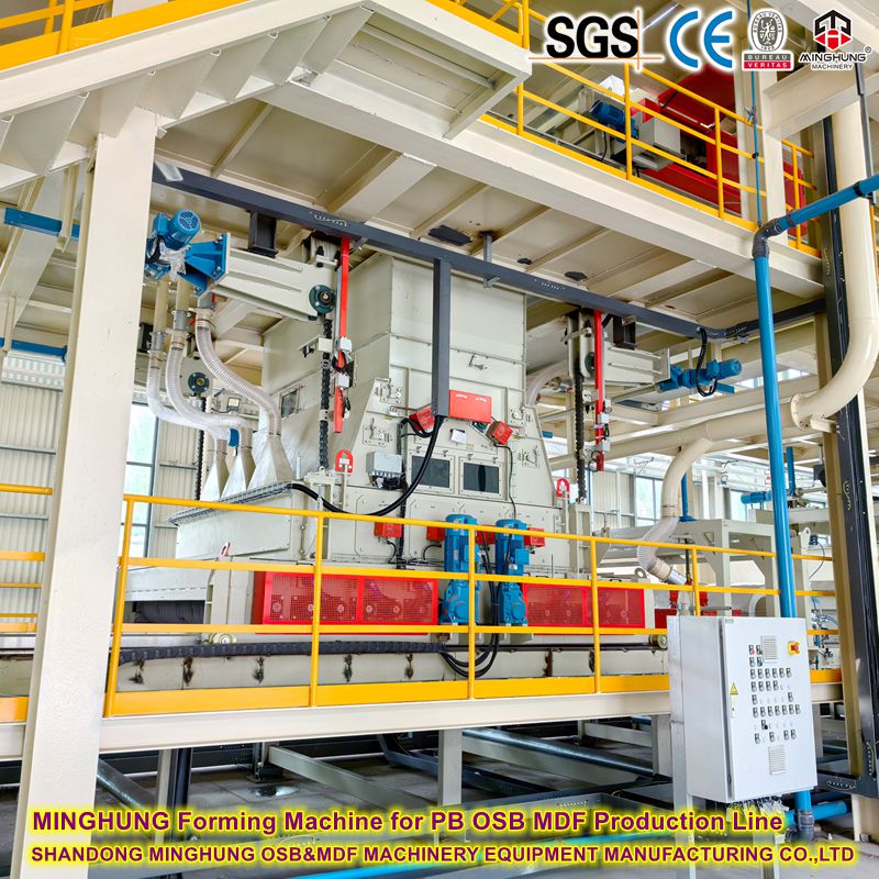 Minghung Forming Machine для PB OSB MDF Production Line