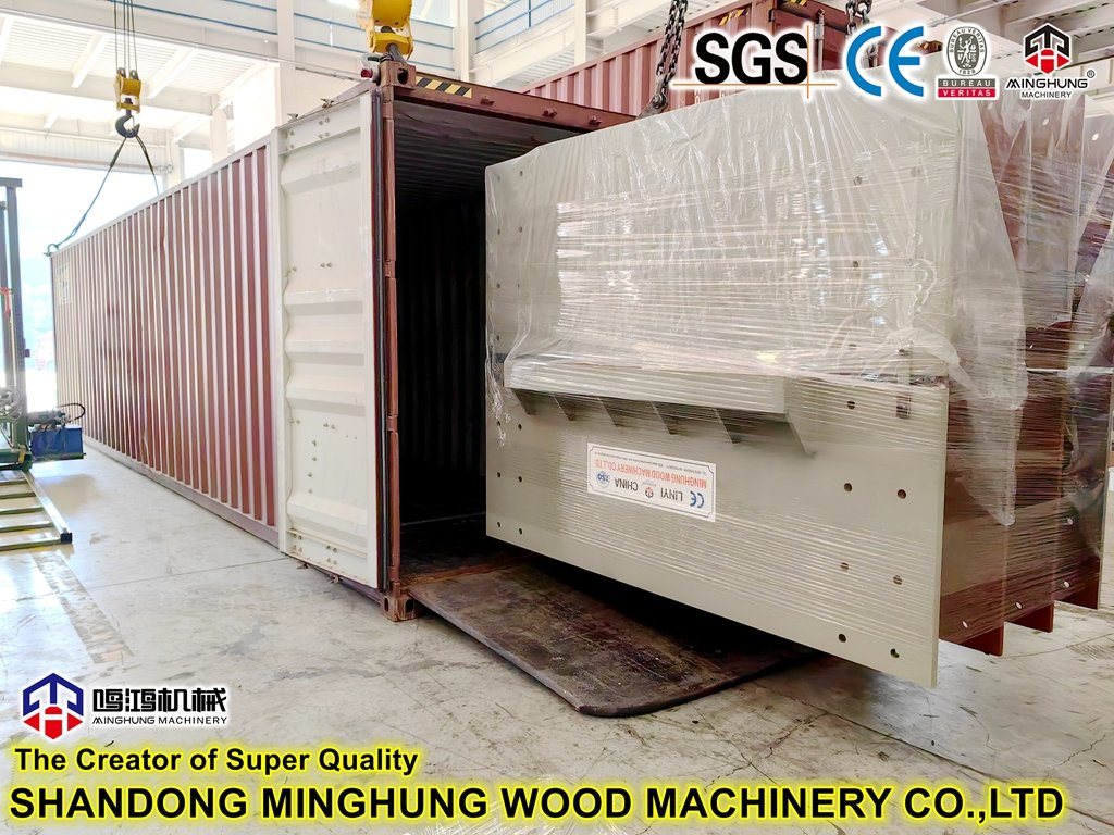 Гарачы прэс для фанеры MINGHUNG