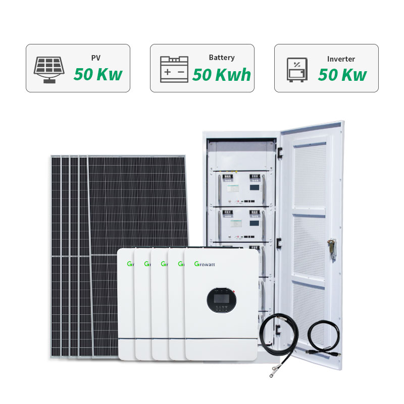 60Kw Renewable 48V Lithium Battery Energy Storage Photovoltaic Panels