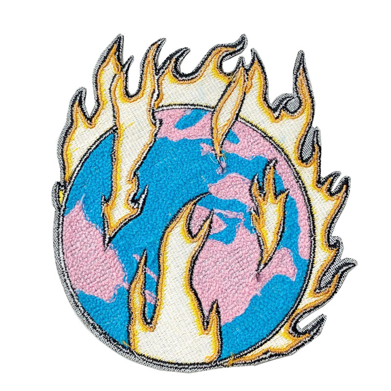 Polyester giyim ş&ouml;nil yama