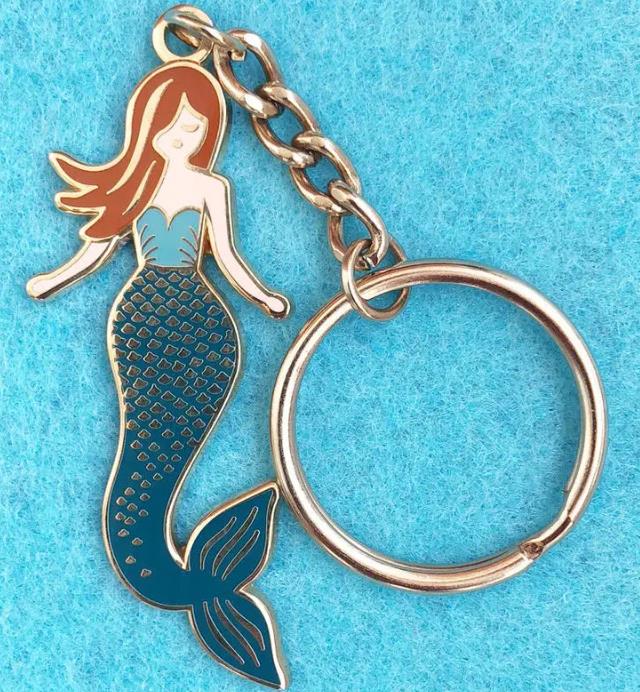 the fish keychain