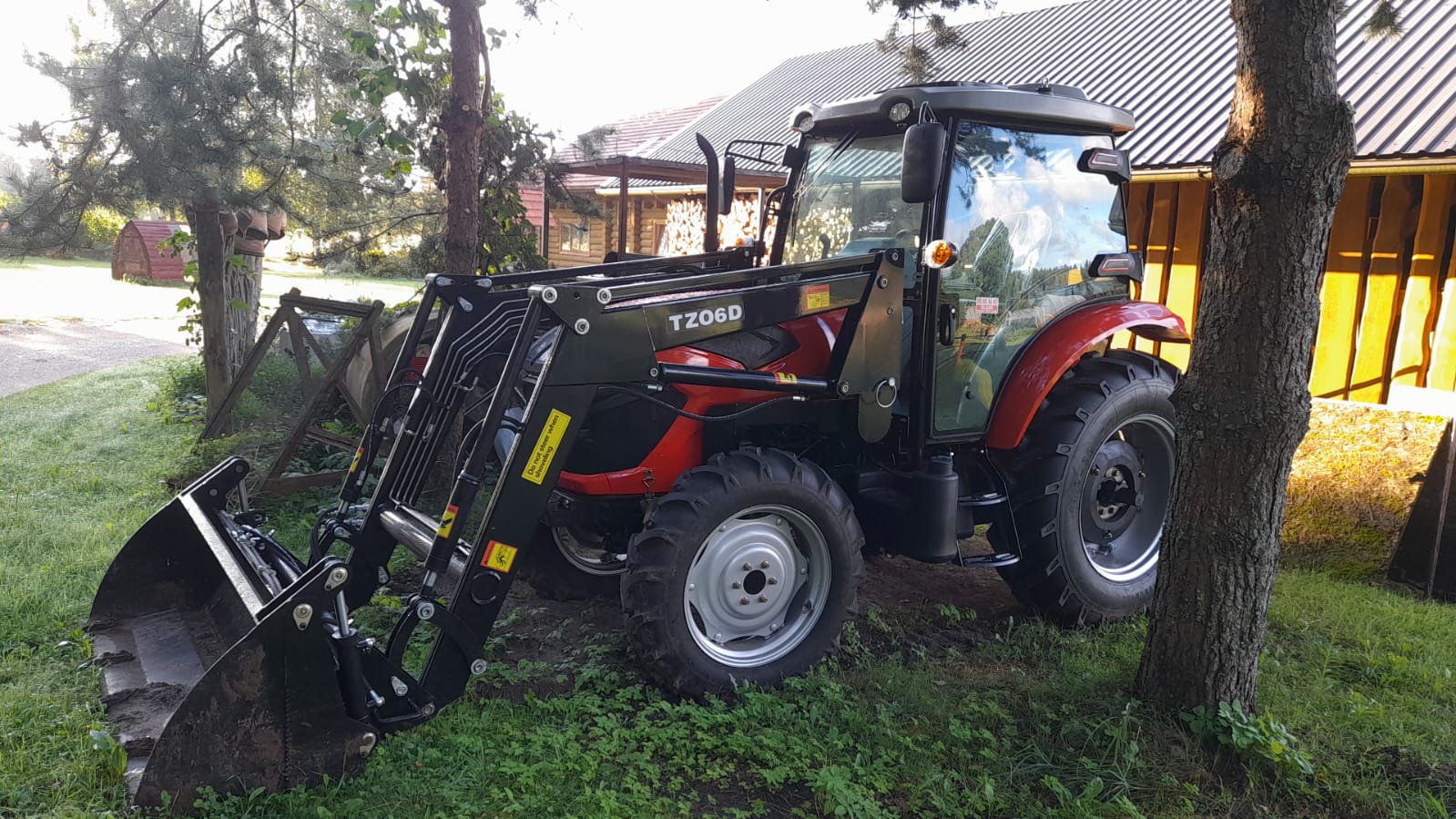 Tracteur agricole