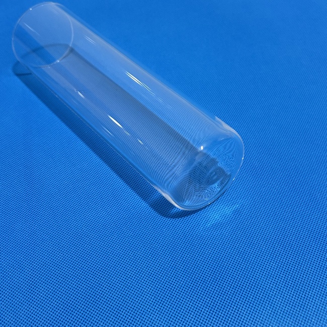 Tube en verre de quartz r&eacute;sistant &agrave; la chaleur infrarouge