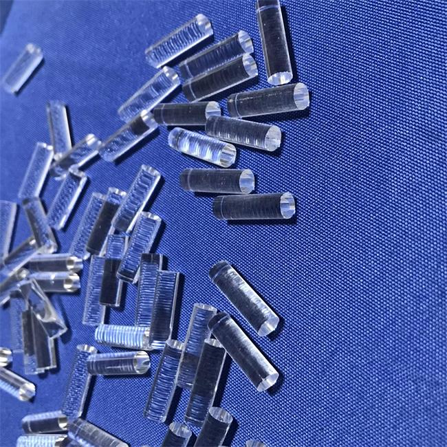 Proveedor de varillas de cuarzo cortas y de tama&ntilde;o peque&ntilde;o.