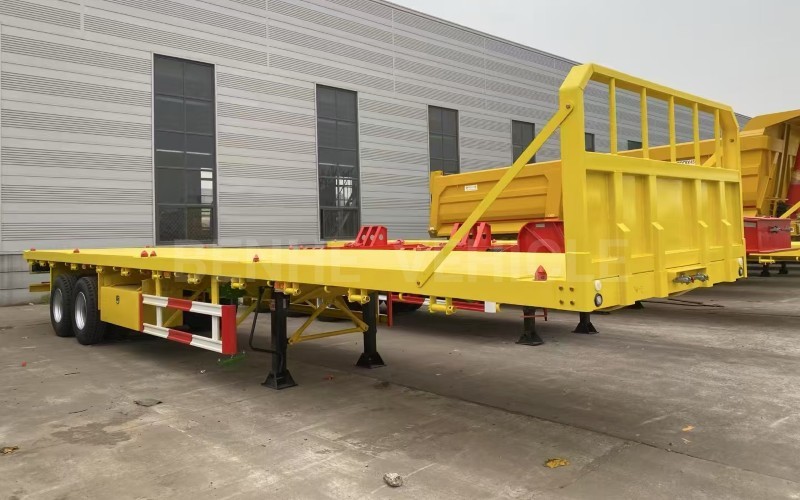 مقطورة مسطحة 40 قدم