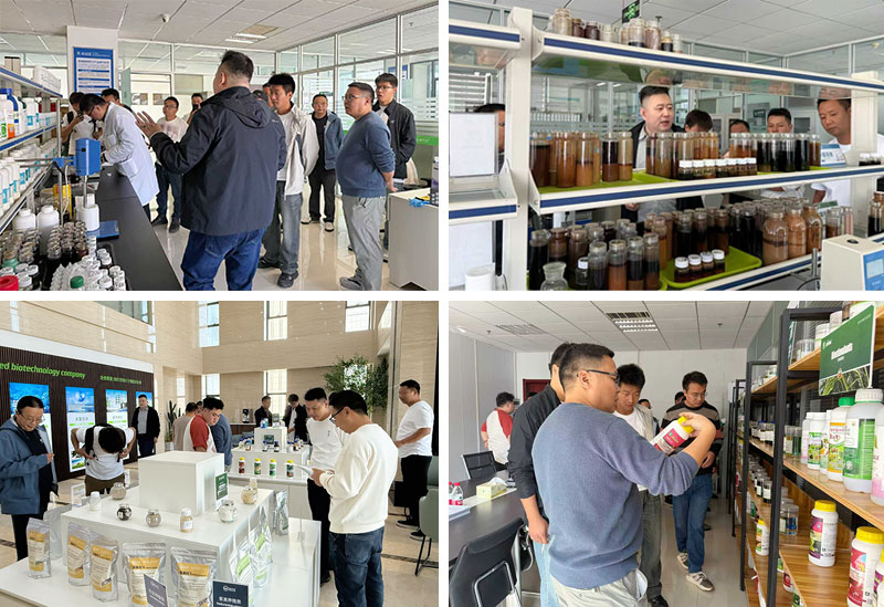 Jinmai Biotech d&aacute; as boas-vindas &agrave; delega&ccedil;&atilde;o de Yunnan para visita no local_03