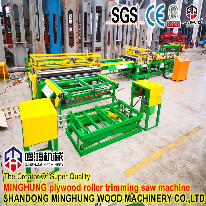 L&iacute;nea de aserrado de madera contrachapada MINGHUNG