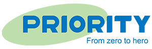 Logotipo de la empresa PRIORIDAD