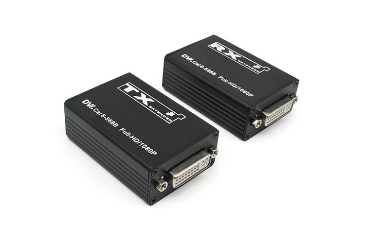 【M-D30】Несжатый звук, удлинитель DVI Cat5e/6 без питания
