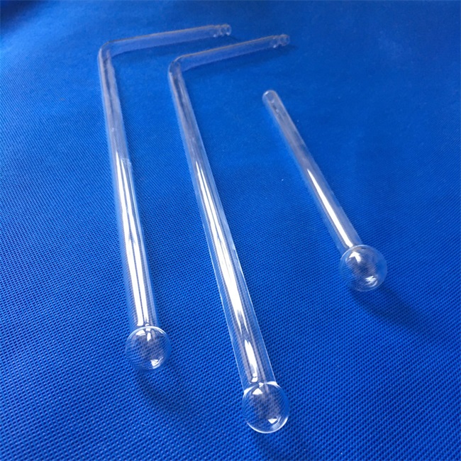 Tubes de quartz à haute température de 1600 ° C