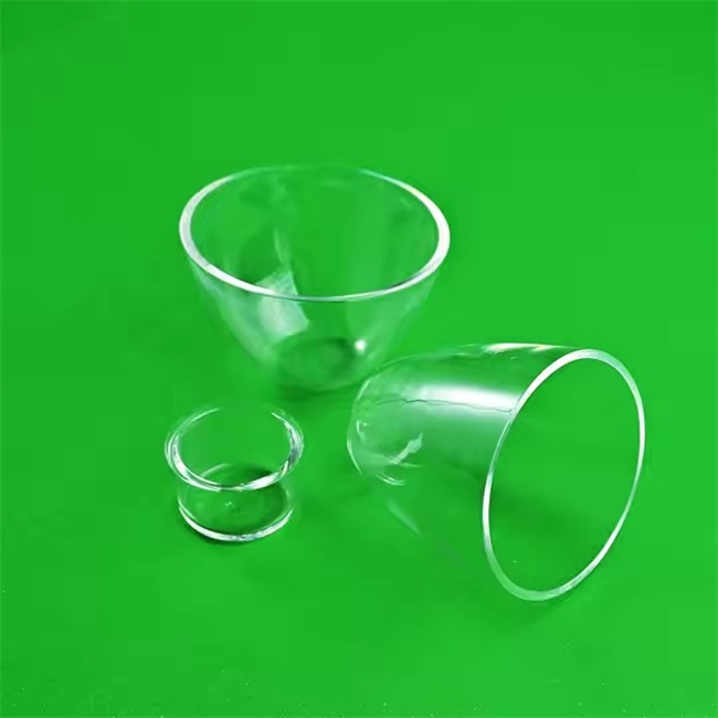 Creuset en quartz fondu r&eacute;sistant &agrave; la chaleur pour le frittage Grossiste