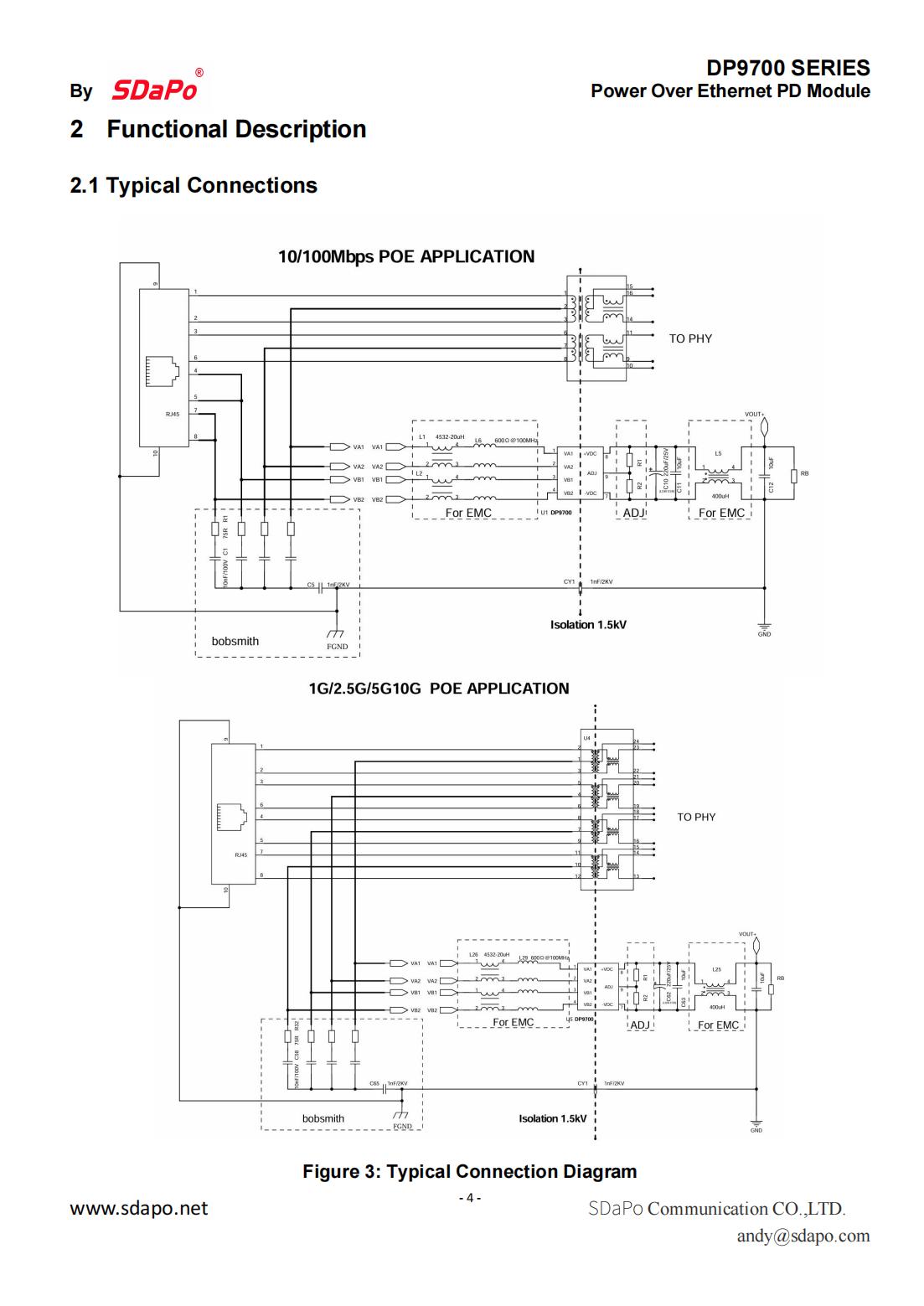 DP9700 Datasheet_04 DP9700 Veri Sayfası_04