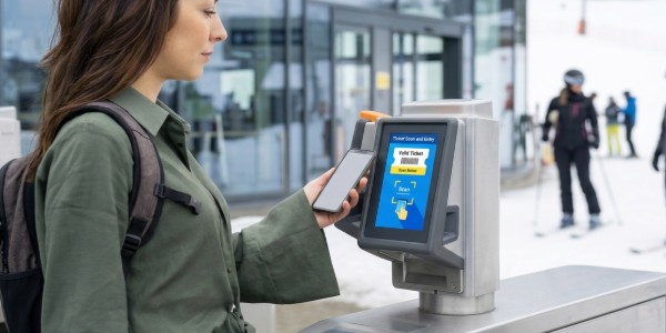 Modulo display cancello di controllo accessi