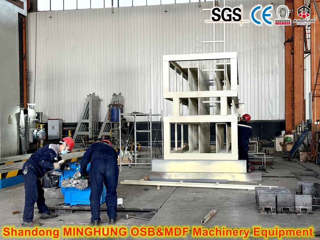 Minghung Factory вытворчай лініі ДПП