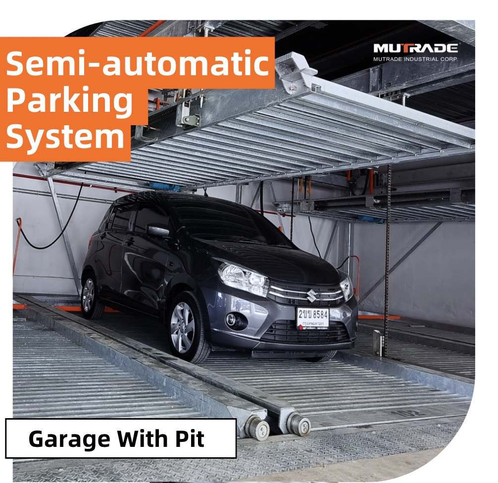 bdp puzzle parking system with underground levels mutrade china
