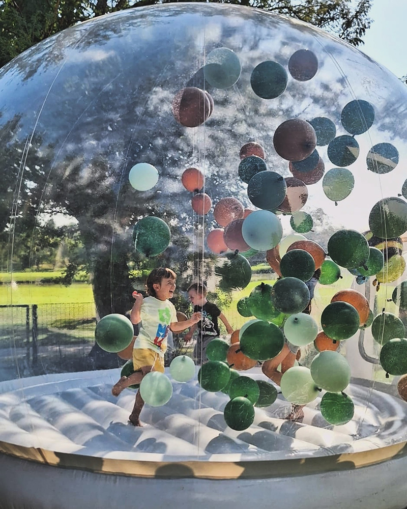 Maison de ballon gonflable