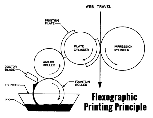 Flexographic Printing Principle फ्लेक्सोग्राफ़िक प्रिंटिंग सिद्धांत