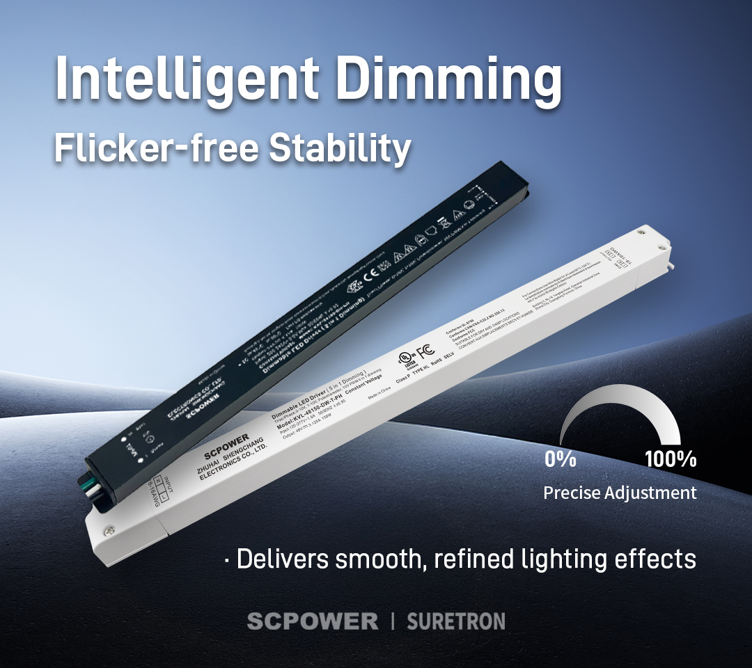 Intelligent dimming · Flicker-free stability-Linear Lighting Intelligent Dimmable LED Driver