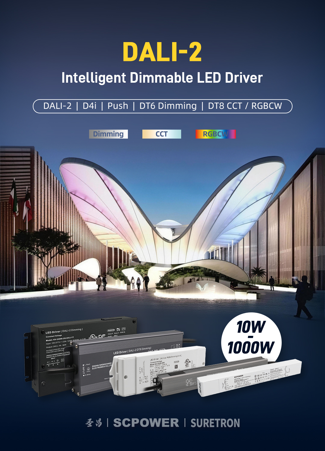 DALI-2-dimmable led driver