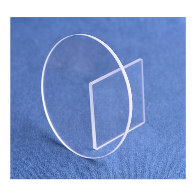 Hochtransparente optische Quarzglasplatte