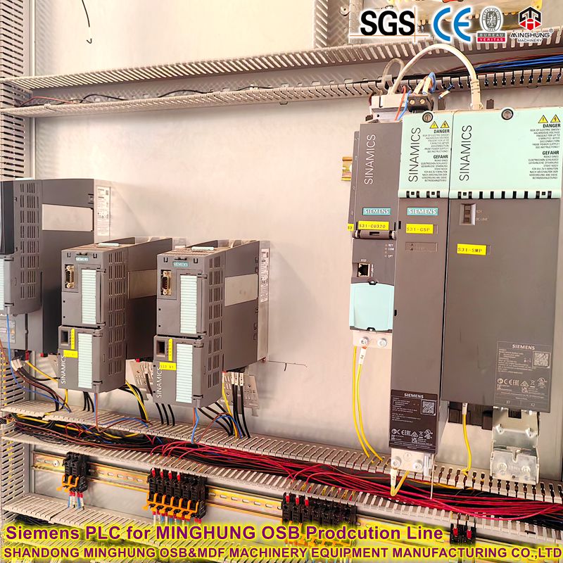 Siemens plc pour l'OSB prodcution Line