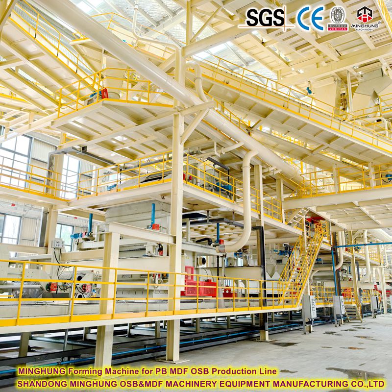Формирование машины PB OSB MDF Производительная линия