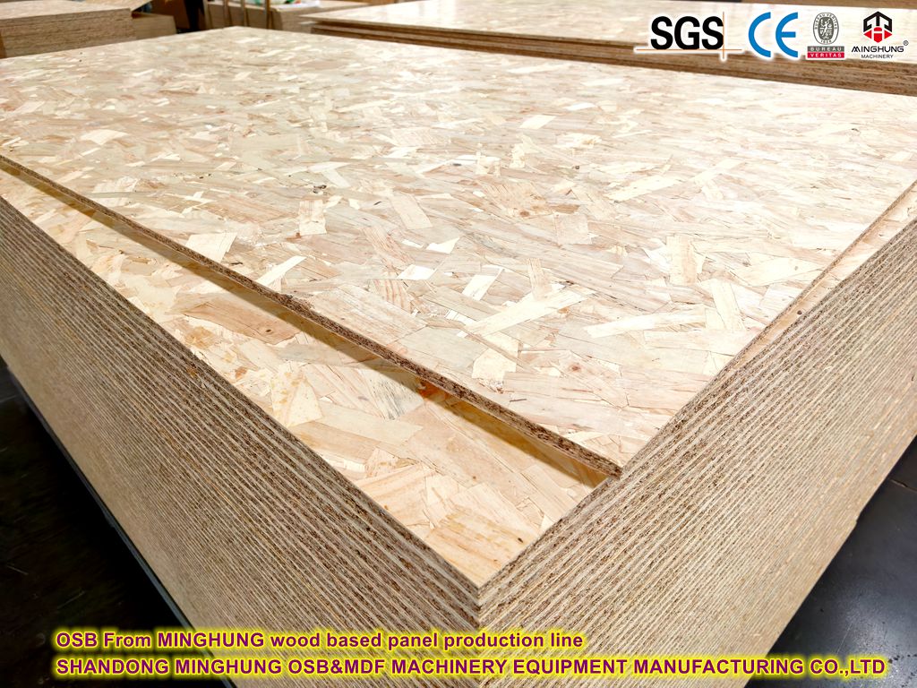 OSB MINGHUNG aga&ccedil;dan &yacute;asalan panel &ouml;n&uuml;m&ccedil;ilik lini&yacute;asyndan