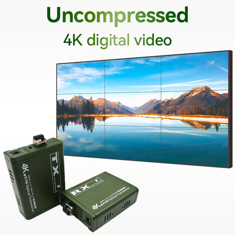 【M-HFK20U】Удлинитель оптоволокна 4K EDID KVM HD