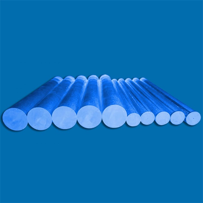Varilla de vidrio de cuarzo para fabricaci&oacute;n de fibra &oacute;ptica.
