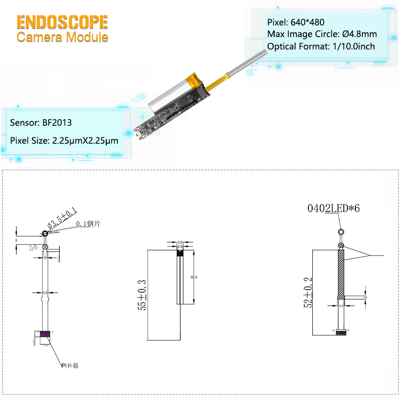 Endoscopio Wi-Fi
