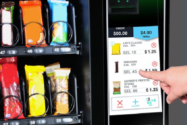 Touchscreen f&uuml;r Verkaufsautomaten